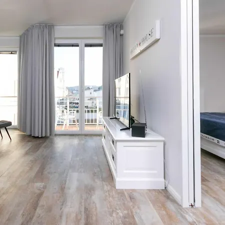 Strandnahe Mit Balkon, Residenz Bel Vital 17, * Binz